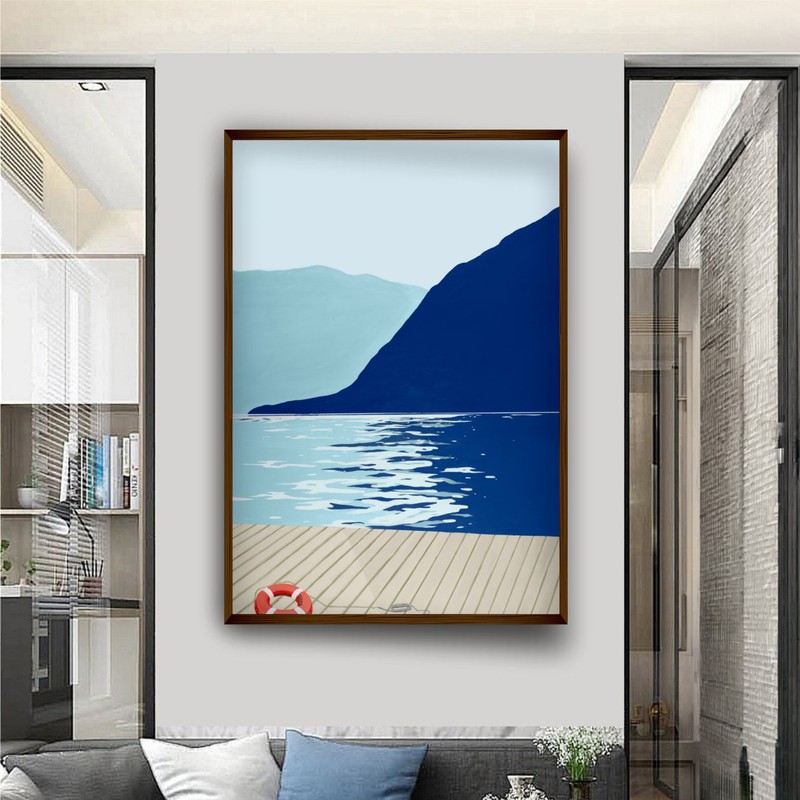 Pontile Canvas Wall Painting