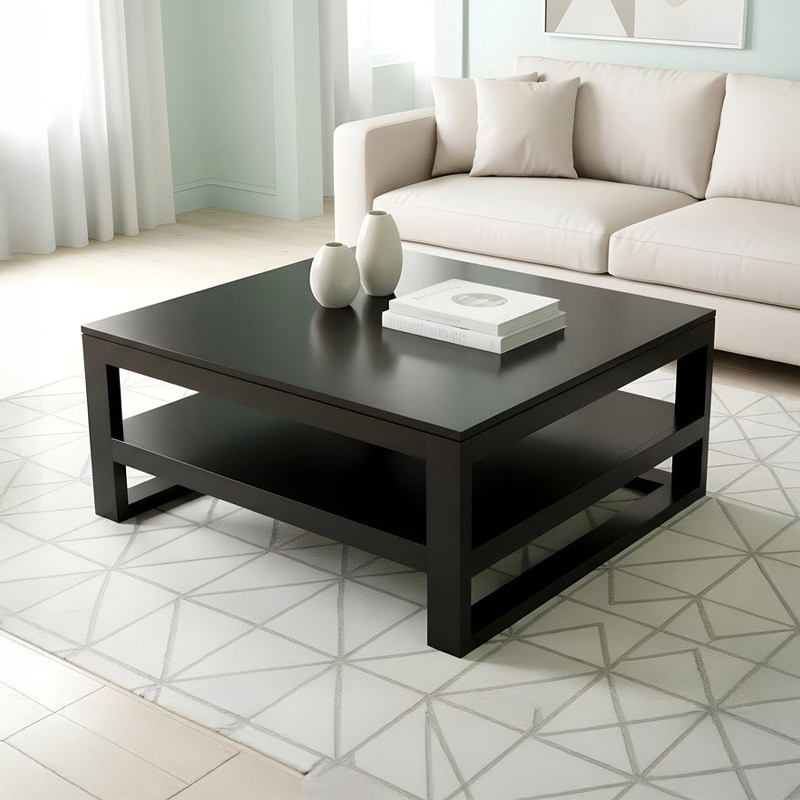 Erixon Sheesham Wooden Center Table - Black