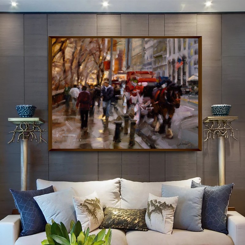 Curricle Canvas Wall Painting