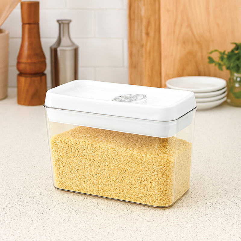 Pantry Bloom Clear PET Container - 1600 mL Each - 1600 mL