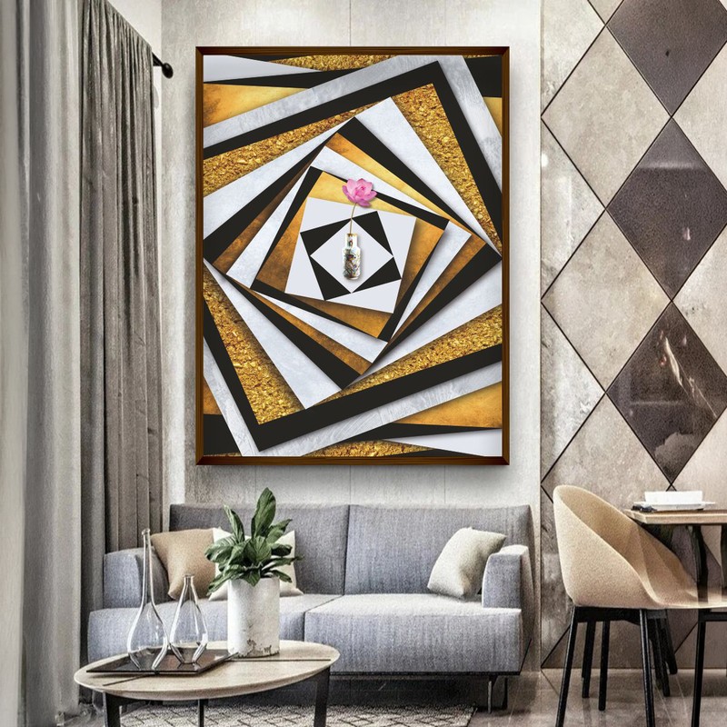 Centripeta Canvas Wall Painting