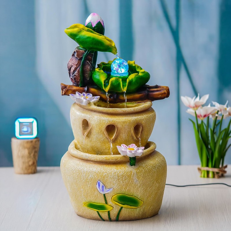 Cascade Harmony Indoor LED Fountain