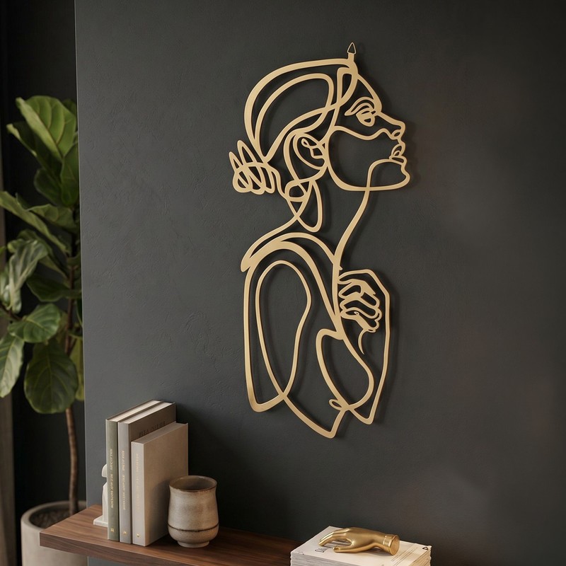 Elegant Silhouette Wall Accent