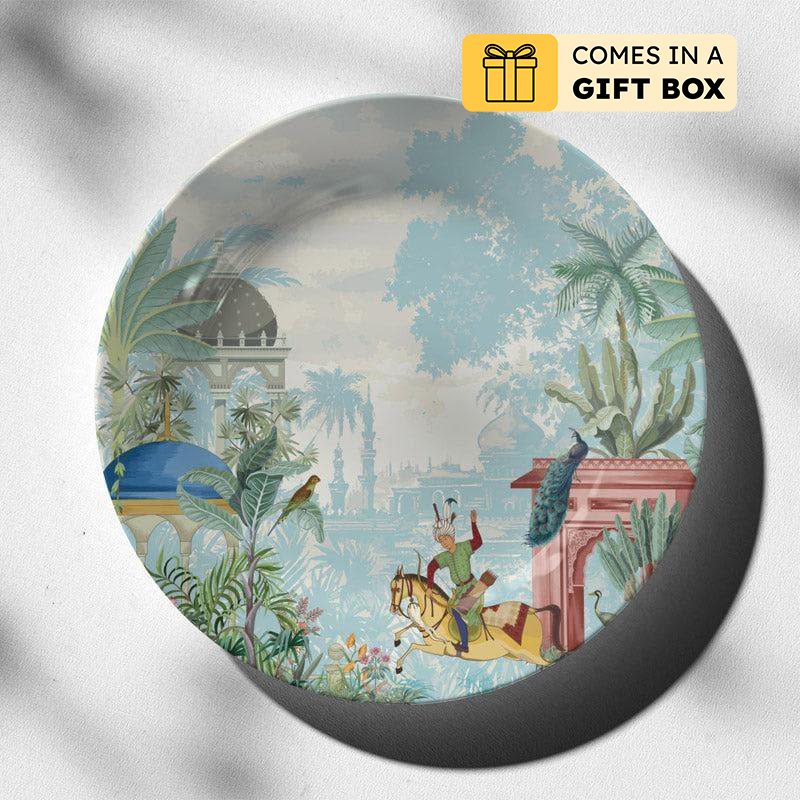 Persian Garden Wall Plate - Medium
