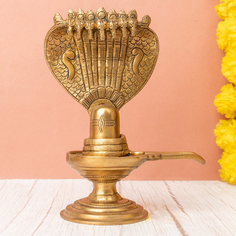 Trinetra Mahadev Brass Idol