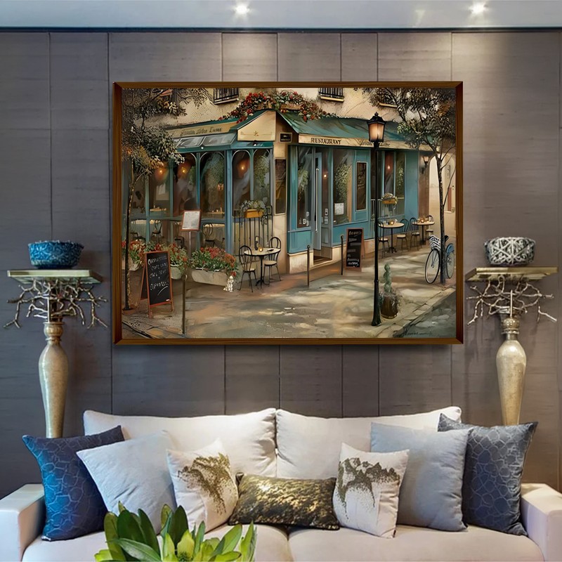Boulevardier Canvas Wall Painting