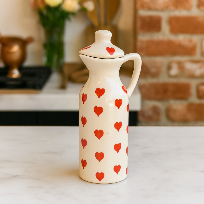 OlivePour Ceramic Oil Dispenser - 300 mL - 300 ML