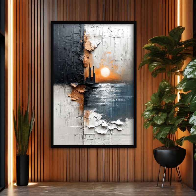 Solitude by the Shore MDF Wall Art