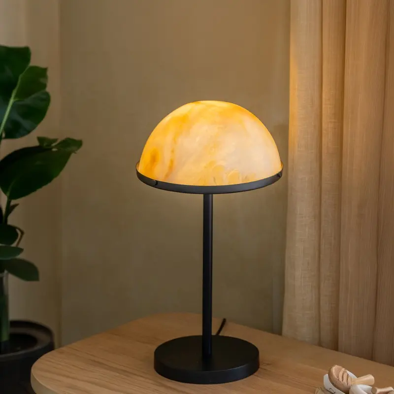 Moonstone Dome Table Lamp
