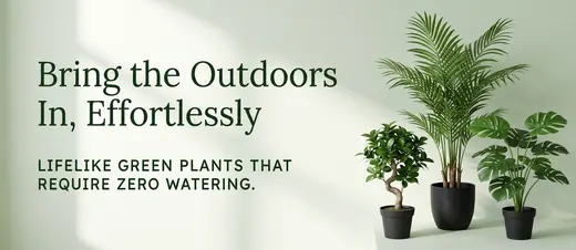 Artificial Flowers & Plants banner 2